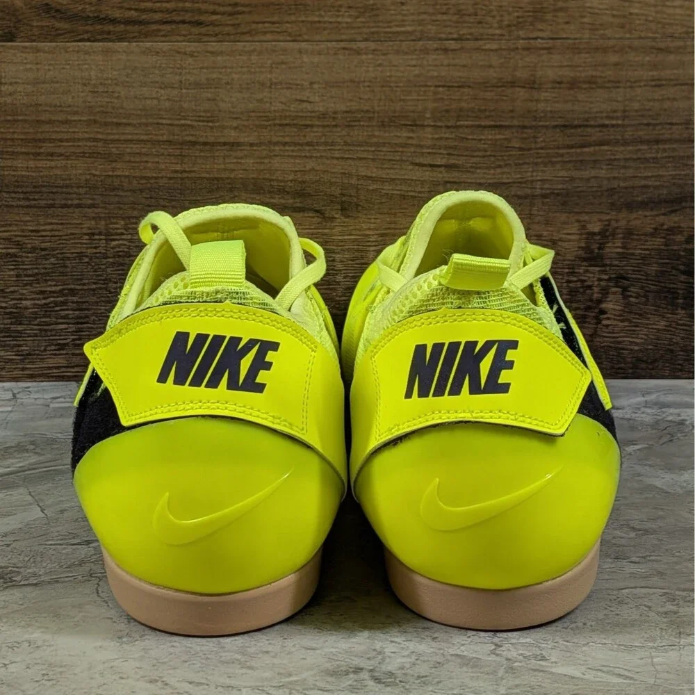 Nike Zoom Pole Vault Elite Men's 11.5 Volt Track Field Jumping Shoes DR9926-700